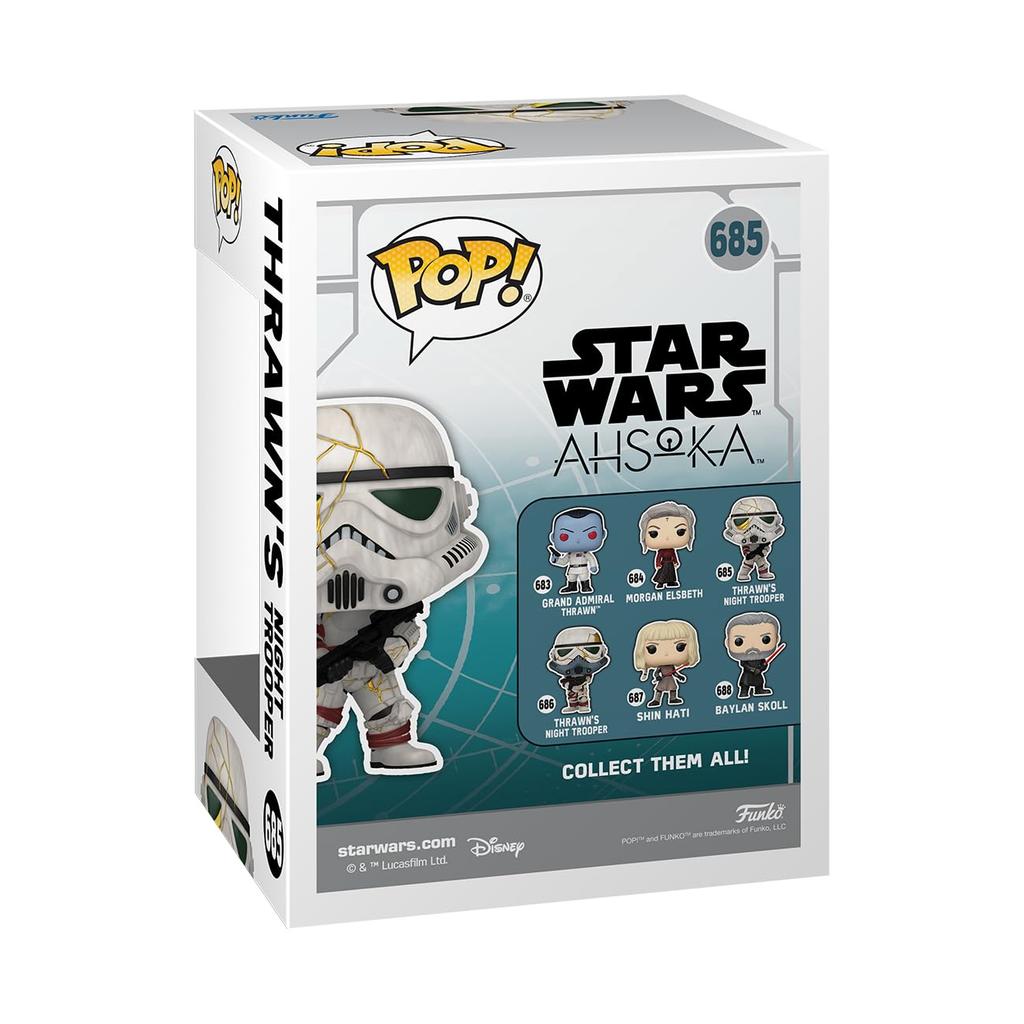 Star Wars Ahsoka Throne Knight Trooper Figure Star Wars Funko POP! Funko