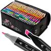 Nukido Nk-915 Alcohol Markers With Bag 262 Pcs