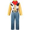 Children's Cowboy Style Costume Set with Long Sleeve Shirt Vest and Pants for Party Dress Up Role Play and Performance Outfit