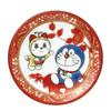 Kaneshotouki Kutani ware small bean different set of soy sauce Japanese microwave made in Japan 008770 "Doraemon" plate, plate, plate, approx. 6cm,