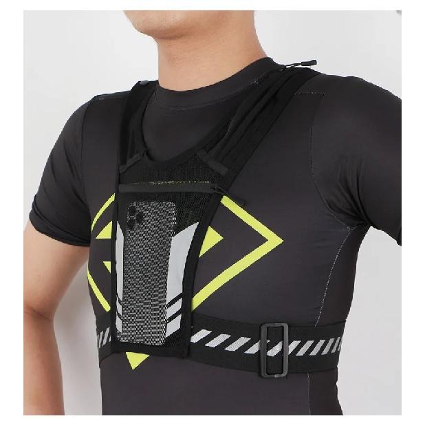 Ultra Light Running Vest with Phone Pocket Water Bottle Holder Breathable Hydration Pack for Outdoor Sports Cycling Hiking Trail