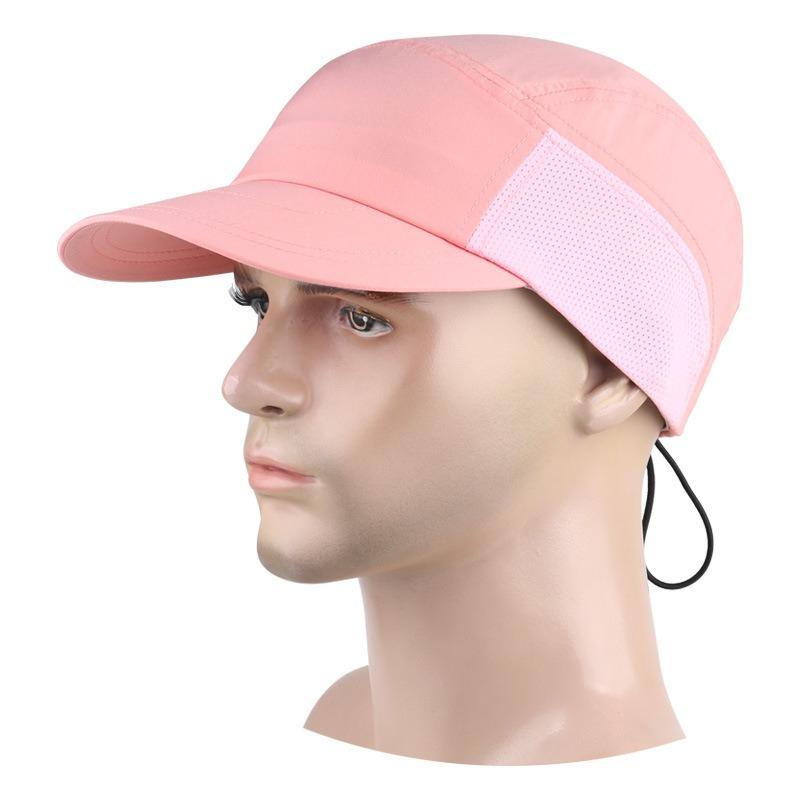 Peaked cap Men's outdoor sports hat Women's spring and summer cool feeling quick drying breathable light sun protection lightweight running hat