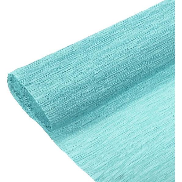 MECCANIXITY 6Pcs Crepe Paper Roll 8.2ft Long 9.84 Inch Wide for Wedding Ceremony Various Large Festivals Decoration, White