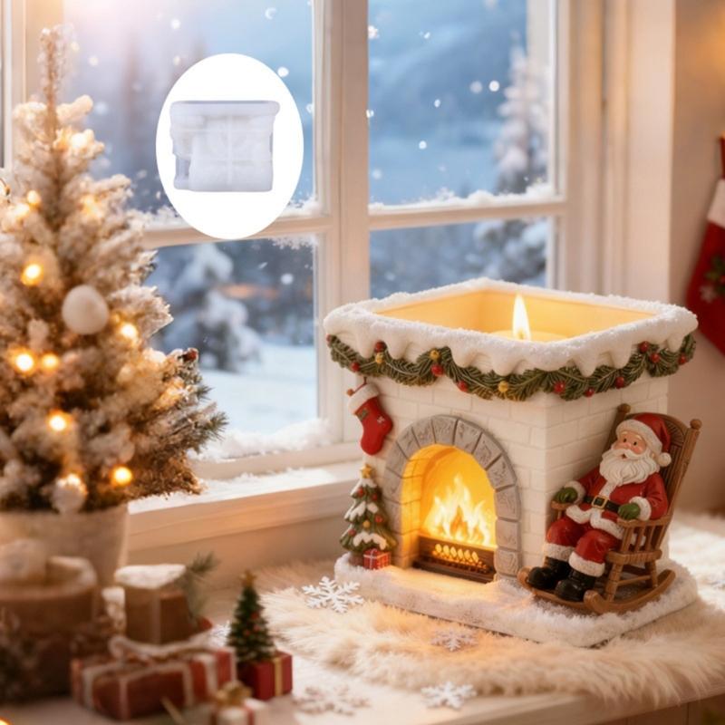 Soft Silicone Stove Planter Mold With Easy Release For Handmade Resin Crafts Decorative Pots And Candle Containers