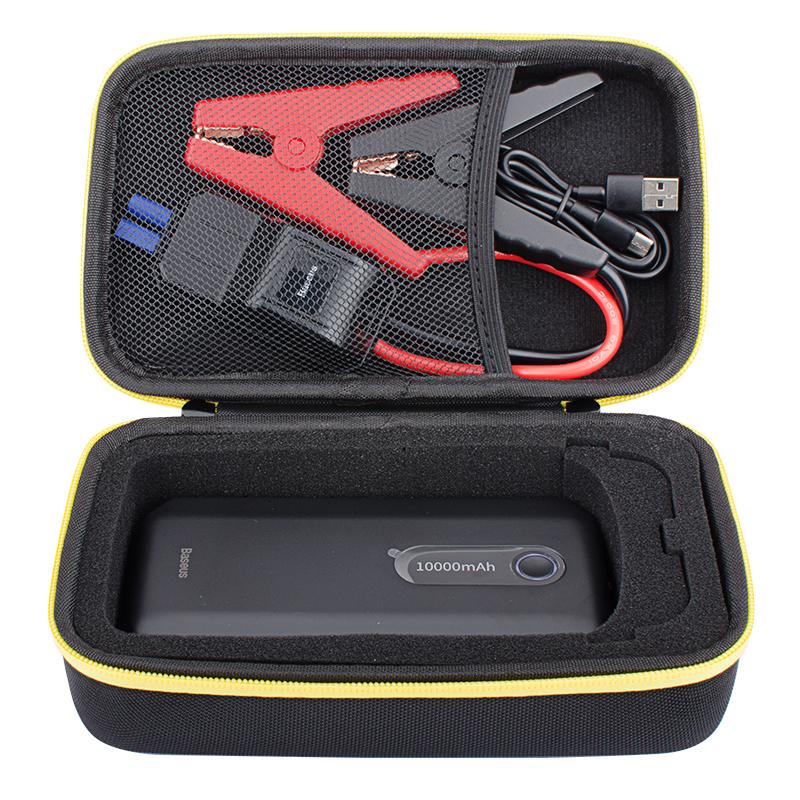 Newest Hard EVA Travel Case for Baseus 1000A Car Jump Starter Power Bank 10000mAh Car Emergency Booster Starting Device