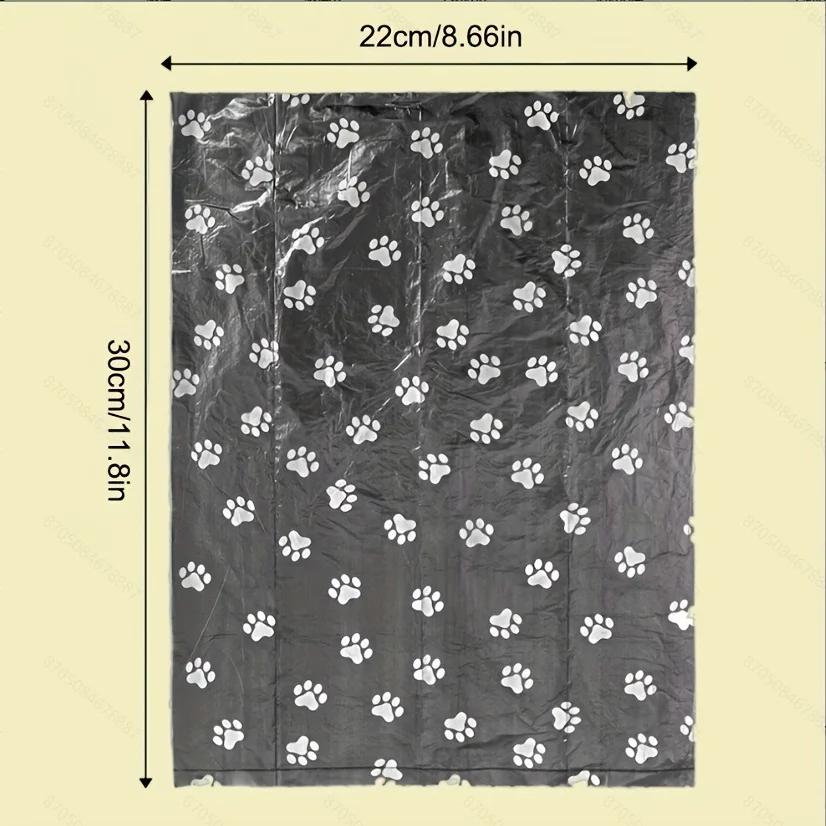 120 Rollen Hundebeutel für Kot Outdoor Reinigung Kotbeutel Outdoor Sauber Haustierbedarf für Hund 15 Beutel/Rolle Nachfüll Müllbeutel Haustierbedarf