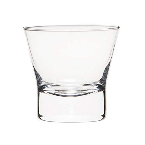 Wired Beans Eternal Rocks Glass, 270ml, in a Japanese Cedar Box (Transparent (Clear)), Retirement Gift