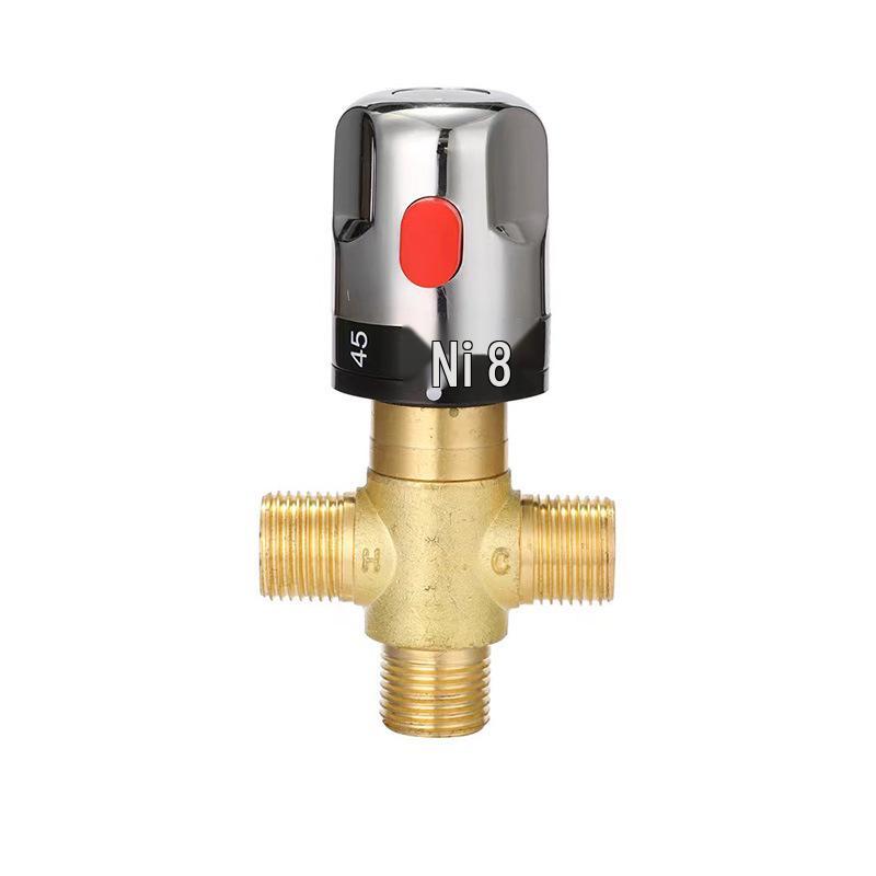 Válvula Mezcladora Termostática de Latón para Baño para Control de Temperatura