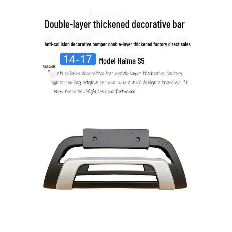 

Front and Rear Bumpers Body Kits with Anti-Collision Bars for S5 Models (14-17)