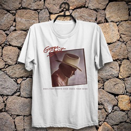 Vintage George Strait Gift For Fans Heavy Cotton White  lUnisex Shirt Unisex T-Shirt XXL