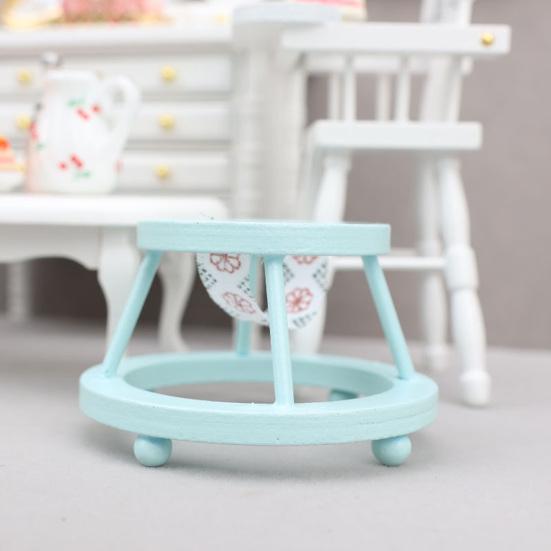 Mini Walker Model Miniature Dolls Accessories 1:12 Scale Design Miniature House Nursery Furniture for Mini Dolls