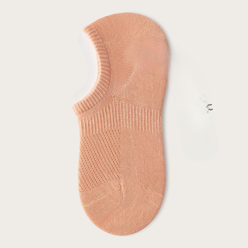 Female Spring and Summer New Cotton Mesh Breathable Anti Fall with The Boat Socks