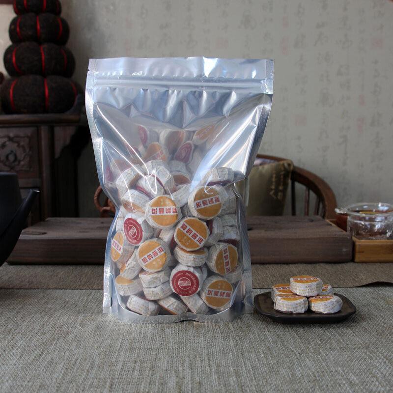 500G 7g Mini Chryzantéma Pu-erh Zralý čaj Yunnan Chryzantéma Pu-erh kulatý dort