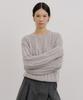OCTETTE Loose Cable Pull-Over Knit_3Color