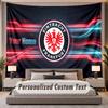 Custom Name Text Tapestry Eintracht Frankfurt Personalized Polyester Wall Tapestry For Bedroom And Room