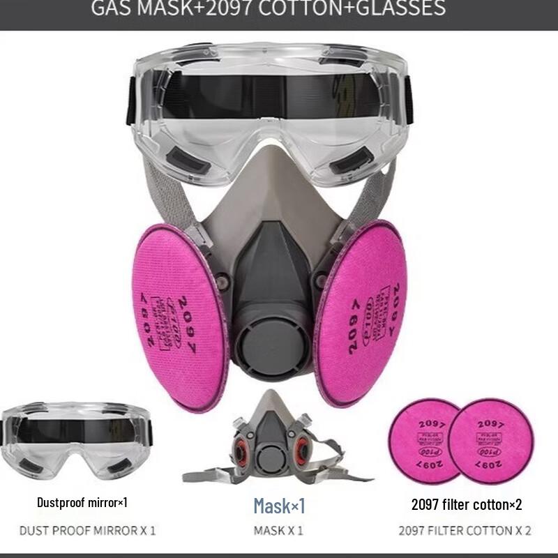 Lieve Half-Face Respirator Mask Kit