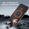 For iPhone 17 Case with Lens Kickstand Matte Phone Back Cover Compatible with MagSafe