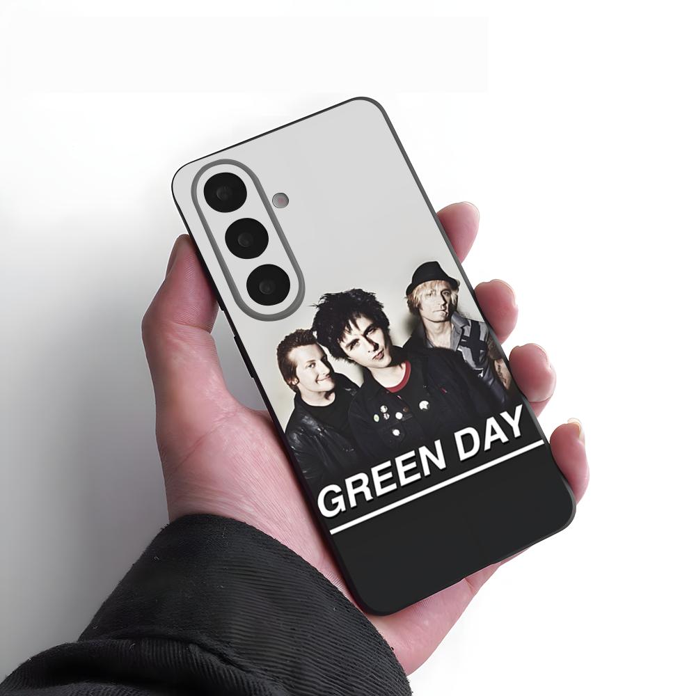 Band Green Day Phone Case For Samsung A25 A13 A33 5G A54 A36 A35 A56 A52 A14 Shockproof Soft Cover