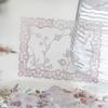 30 pcs vintage lace watercolor border PET sticker Hot laser Silver hand Ledger Collage primer sticker Scrapbooking accessories