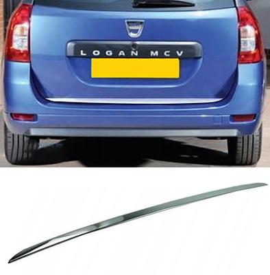 Dacia LOGAN MCV II Chrome Trunk Trim - Tailgate Accent - Premium Car Rear Detail - Shine Enhancer . .