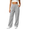Women's High Waist Wide Leg Sweatpants Casual Loose Fit Pants for Daily Wear