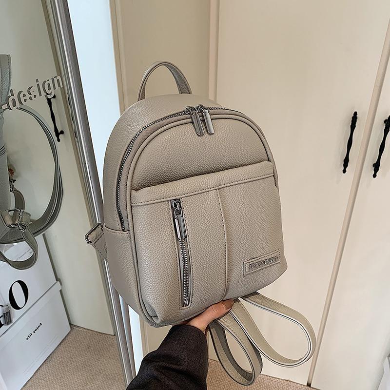 Mode Vielseitiger Pendlerrucksack Damen Neu Große Kapazität Schlicht Vielseitig Reise Kleiner Rucksack