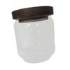 Glass Storage Jar Food Container Crafting with Lid Fashion Bottle Coffee for Tea Cupboard