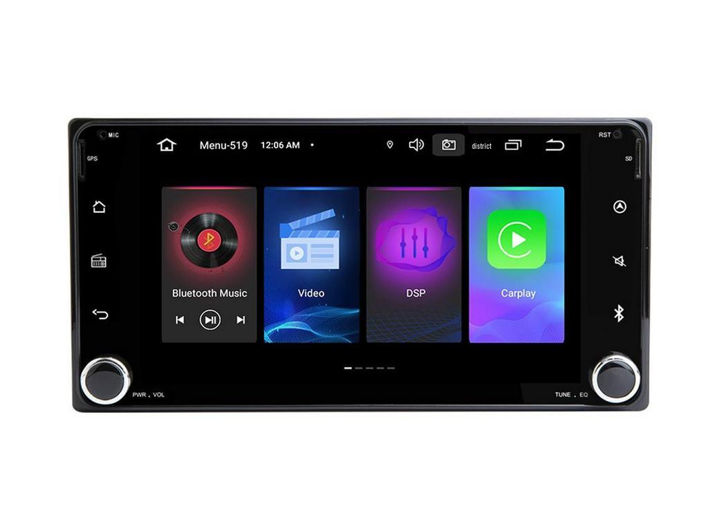 Toyota Corolla GPS Navigation & CarPlay System with Reversing Camera and Bluetooth