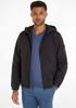 Mid-season Jacket Tommy Hilfiger Portland Hooded Jacket Black
