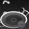 Grill Cooking Pan For Gas Stoves Induction Cooktops,for Outdoor Cooking 46*33.5*1.5/49*37.5*2cm Stainless Steel Smokeless Pans