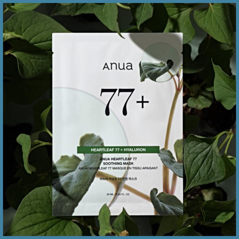 Anua Upokojujúca maska Heartleaf 77 25 ml 10 ks