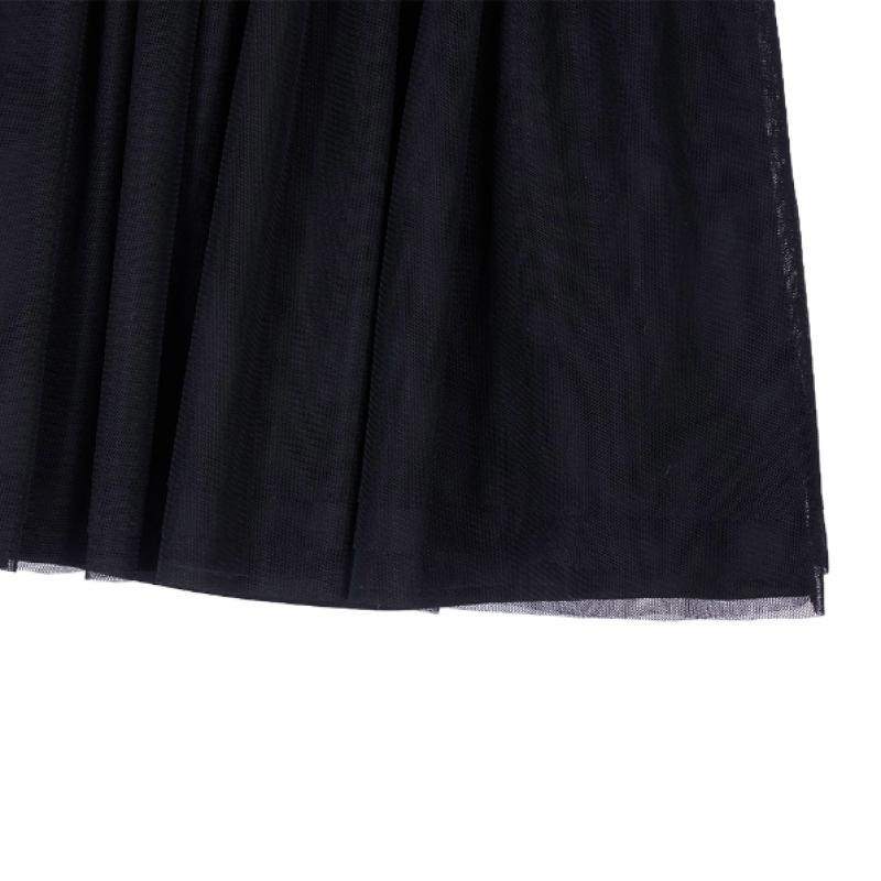Goxo Black Banding Skirt Classic Logo