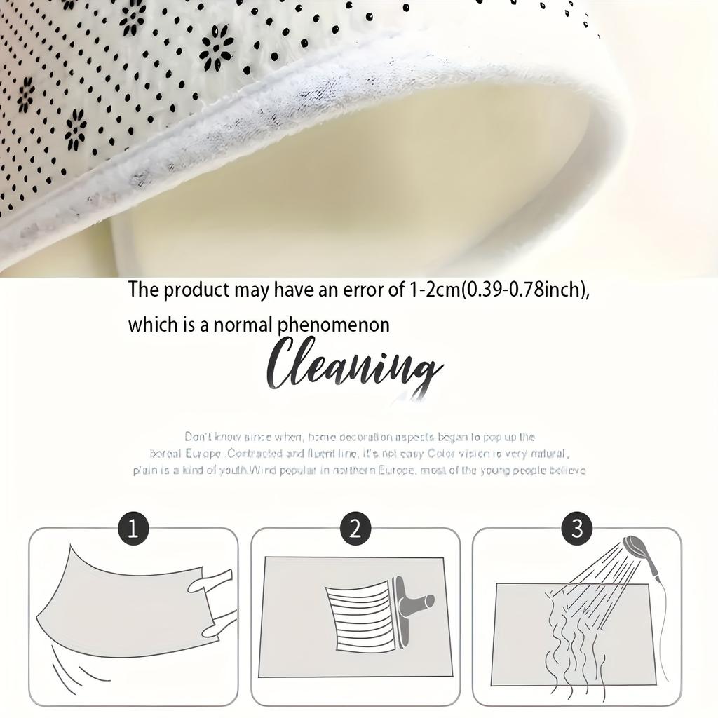 1 Stück Lila Floral Schmetterlingsmuster Fußmatte Modern Küchenteppich Rutschfest Bunt Indoor Teppich, Für Zuhause Badezimmer Schlafzimmer Wohnzimmer Dekor