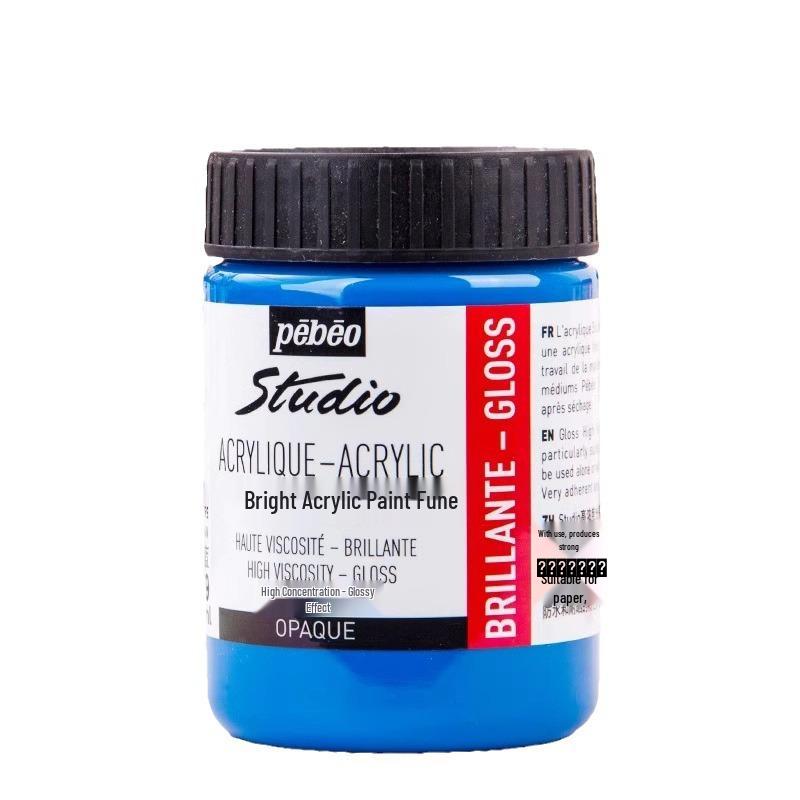 Bright Acrylic Paint 300ml - Large Capacity for Student and Children's DIY Art & Wall Painting