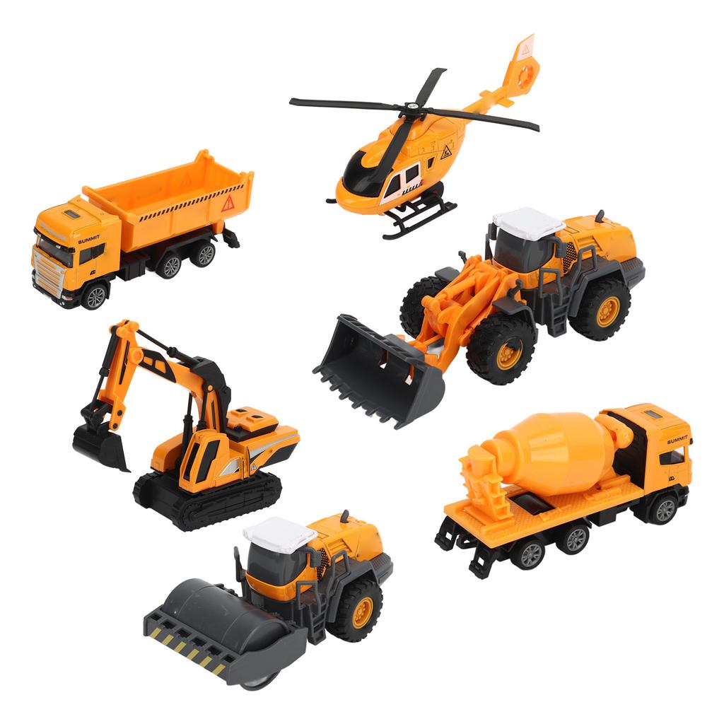 1:50 Construction Site Play Set High Simulation Alloy Construction Site Toy Set for Children