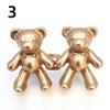Reusable Metal Buttons Bear Flower Snap Fastener Pants Pin Retractable Button Sewing-on Buckles Jeans Perfect Fit Reduce Waist