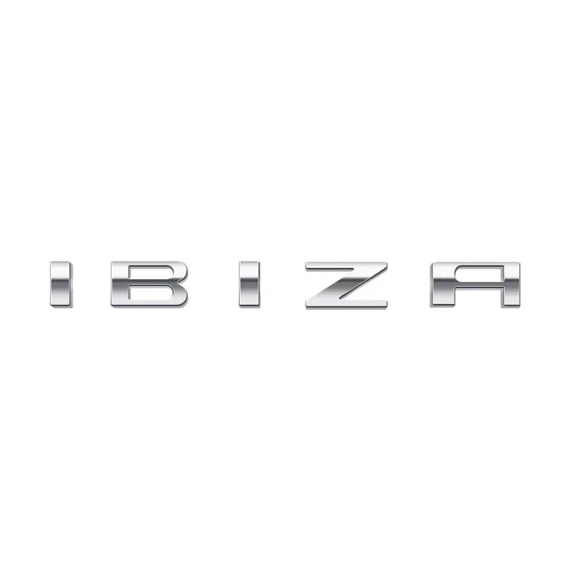 Ussh2 1τμχ 3D IBIZA Leon λογότυπο Σήμα Γράμμα Μεταλλικό Σήμα Αυτοκινήτου Διακόσμηση Πίσω Πορτμπαγκάζ Αυτοκόλλητο Αξεσουάρ Για Seat FR Altea vz Διακόσμηση