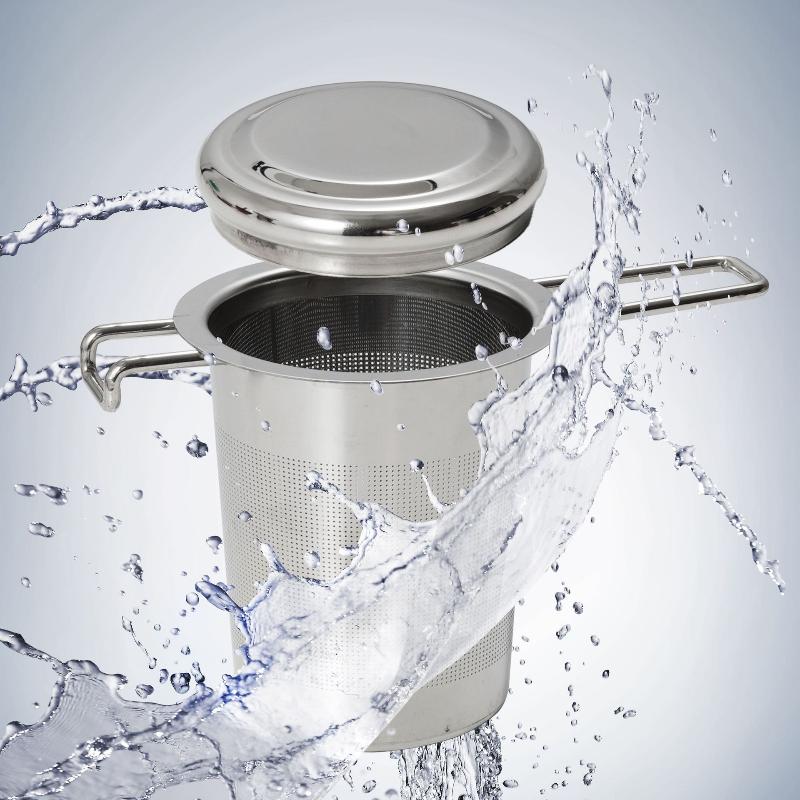 Stainless Steel Loose Leaf Tea Steeper Fine Mesh Filter Bags Practical Coffee Filter For Home Tea Making Accessories