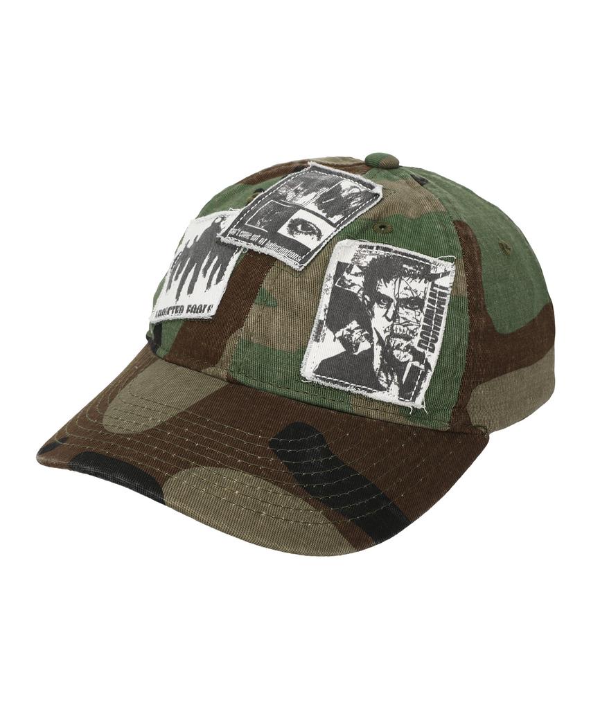 DOMINANT Distressed Patch Cap_Camo