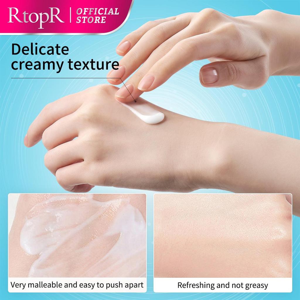 RtopR Mango Moisturizing Repair Hand Cream Anti-aging Hyaluronic Acid Whitening To Improve Wrinkles Repair Dull Rough Full Elasticity