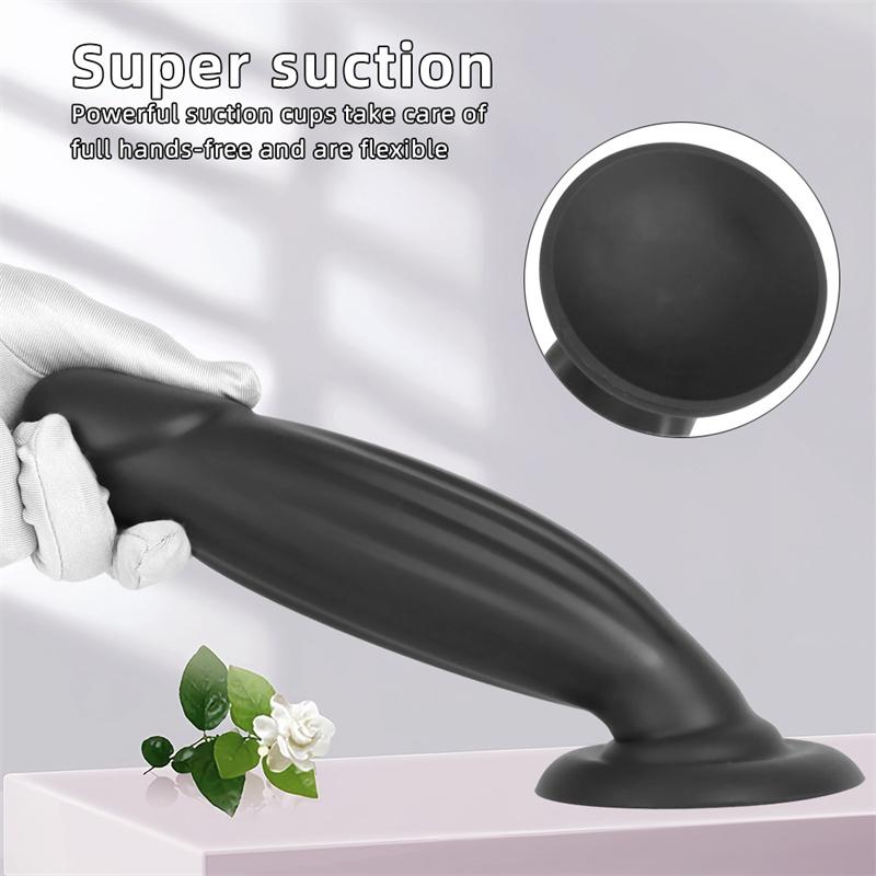 Eggless Dildo Female Masturbation Device Dildo Simulated Fake Jj Super Soft Extra Large Thick Sex Toy