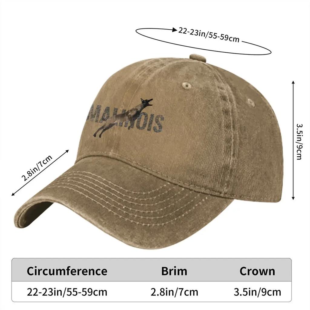 Malinois Mechelaar Baseball Cap Men Hats Women Visor Protection Snapback Belgian Caps