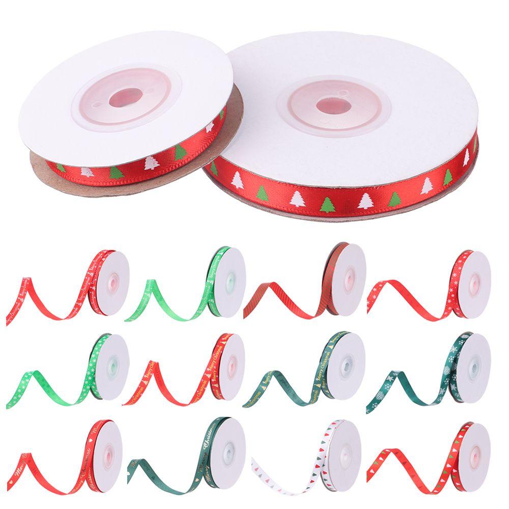 Decor Hair Bows DIY Printed Grosgrain Ribbons Wedding Decoration Christmas Ribbon Gift Wrapping
