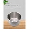Suitable for Xiaomi Electric Pressure Cooker 2.5L Stainless Steel Inner Pot Mijia Pressure Cooker 2.5L Inner Pot 0 Coating 316L