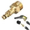High Pressure Washer Quick Connect Adapter for Karcher K2-K7 Series Brass M22 14MM Fitting Hose Connector Quick Release Adapter