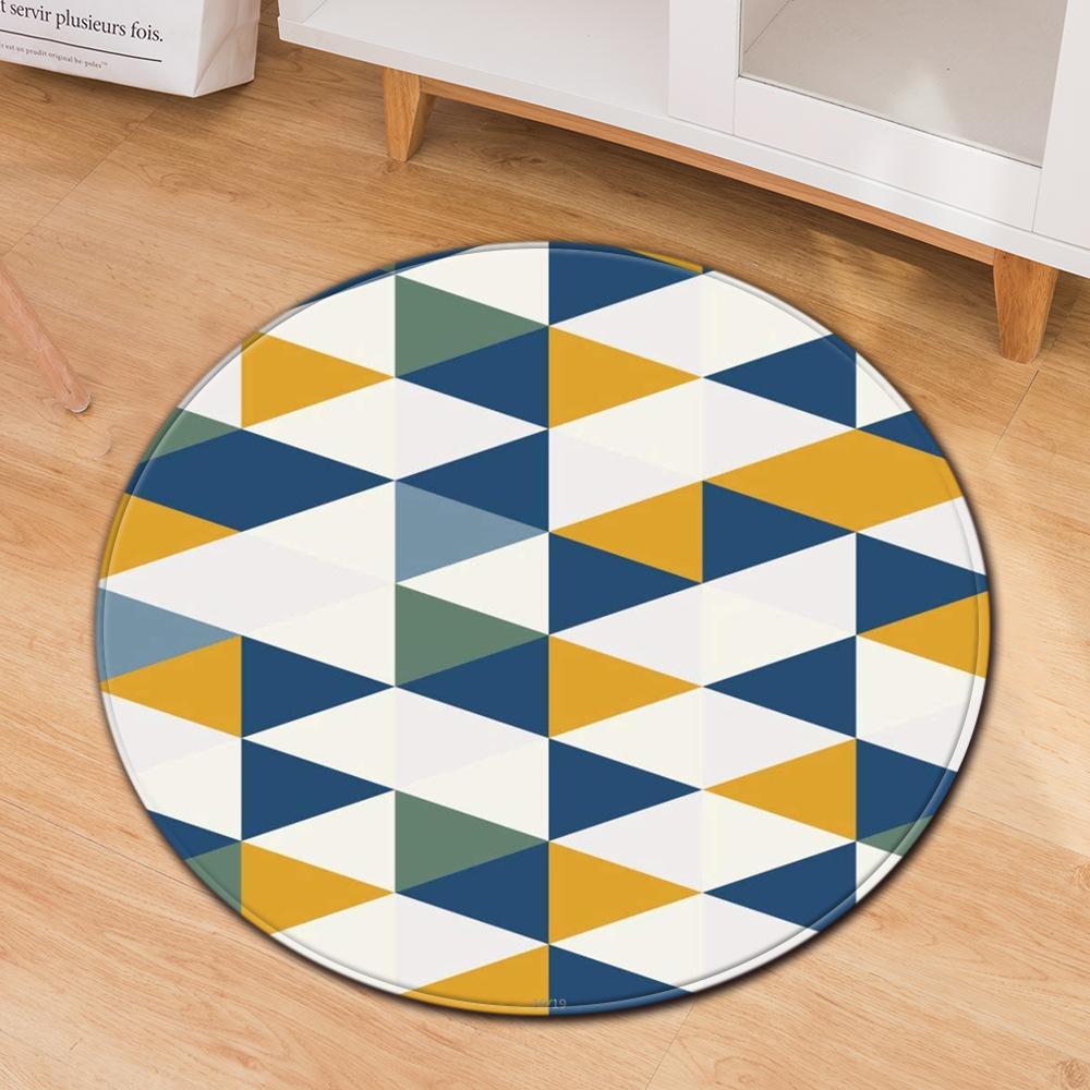 Simple Printed Carpet Computer Chair Mat Office Chair Floor Mat Door Mat Foot Mat