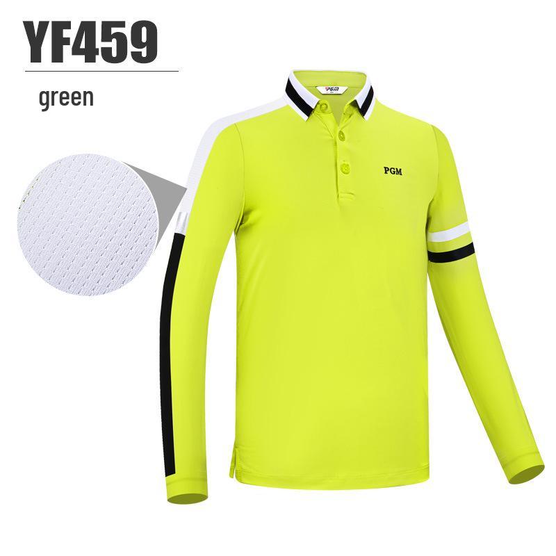 

PGM Children s Long Sleeve Golf T-shirt for Boys - Autumn/Winter Sportswear Large