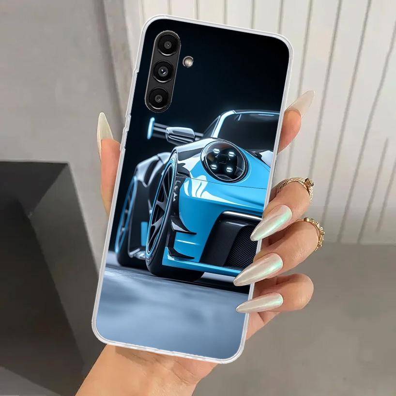 Sports Car 911 Phone Case for Samsung Galaxy A17 A16 A37 A26 A36 A57 A56 A15 A25 A35 A55 A14 A24 A34 A54 A13 A23 A33 A53 Galaxy