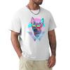 American Hairless Terrier Dog Vintage Retro Vaporwave Beach Tshirt Uv Sun Protection Tee Shirt
