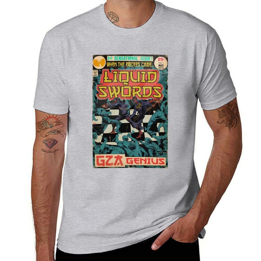 Funny Gift For Liquid Swords Tshirt blacks sweat sublime men t shirt